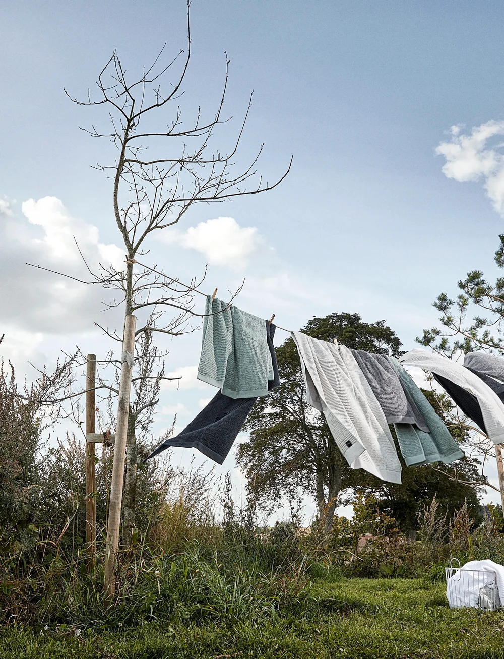 Zone Denmark - Towel Classic - käterätikud - grey - 1