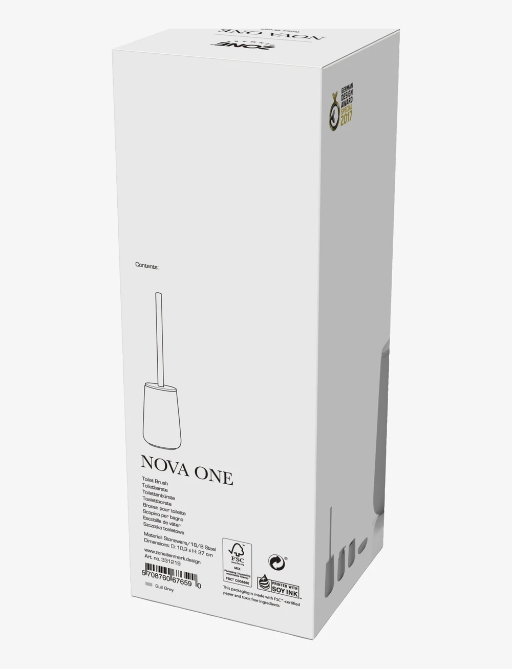 Zone Denmark - Toilet brush Nova One - osta hinna alusel - light grey - 2