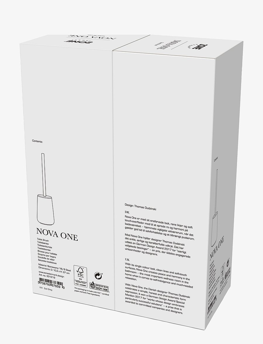 Zone Denmark - Toilet brush Nova One - toilettenbürsten - light grey - 4