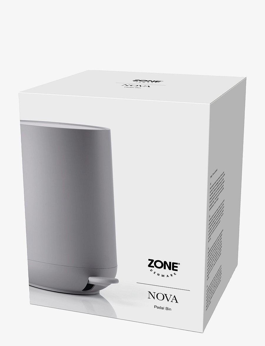 Zone Denmark - Pedal bin Nova - papierkörbe - light grey - 1