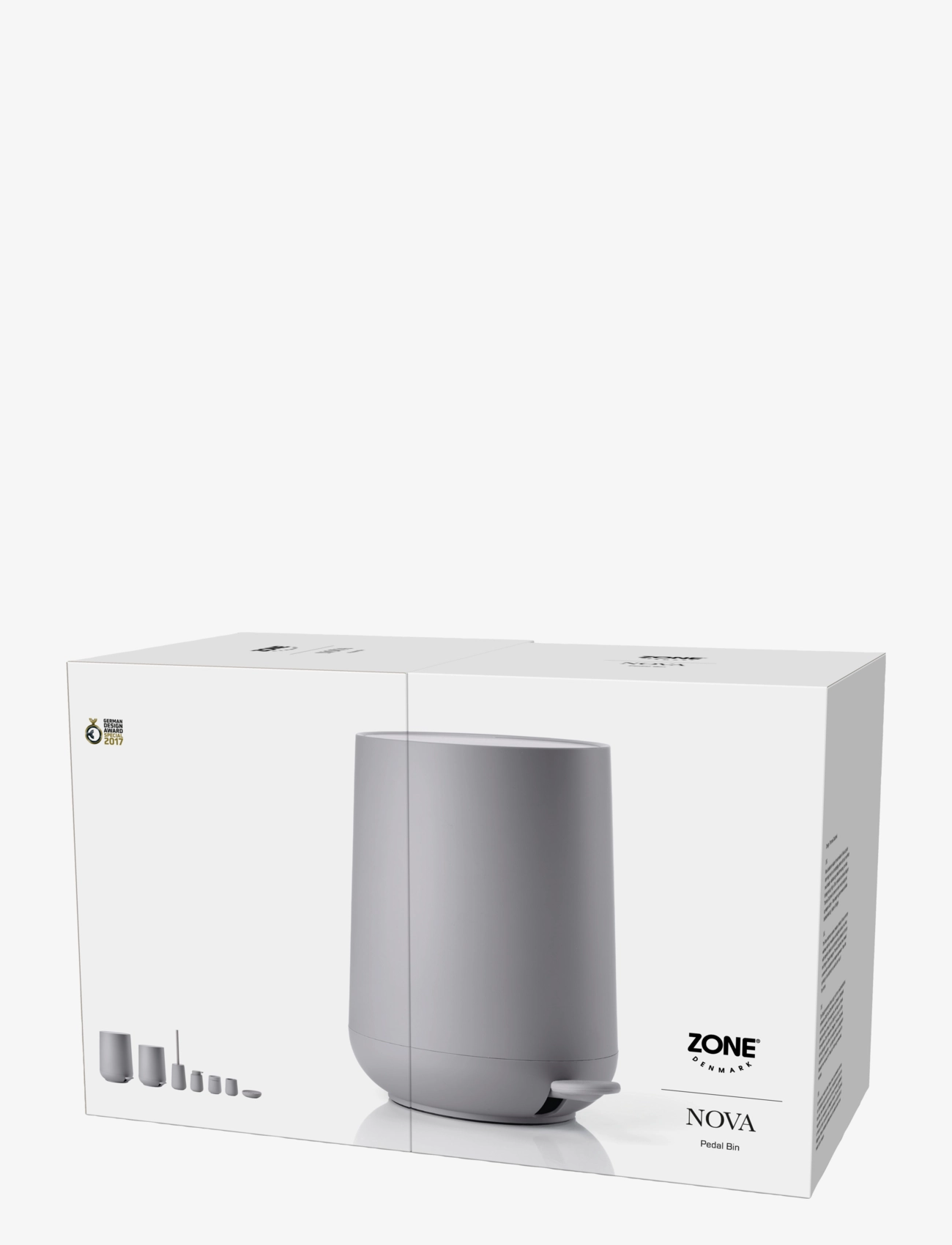Zone Denmark - Pedalhink Nova - förvaring - light grey - 3