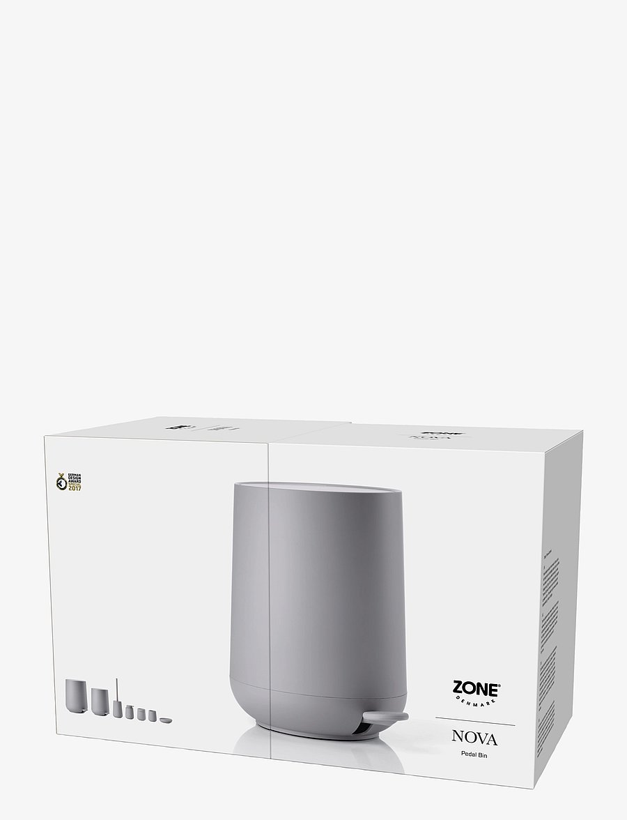 Zone Denmark - Pedal bin Nova - papierkörbe - light grey - 3