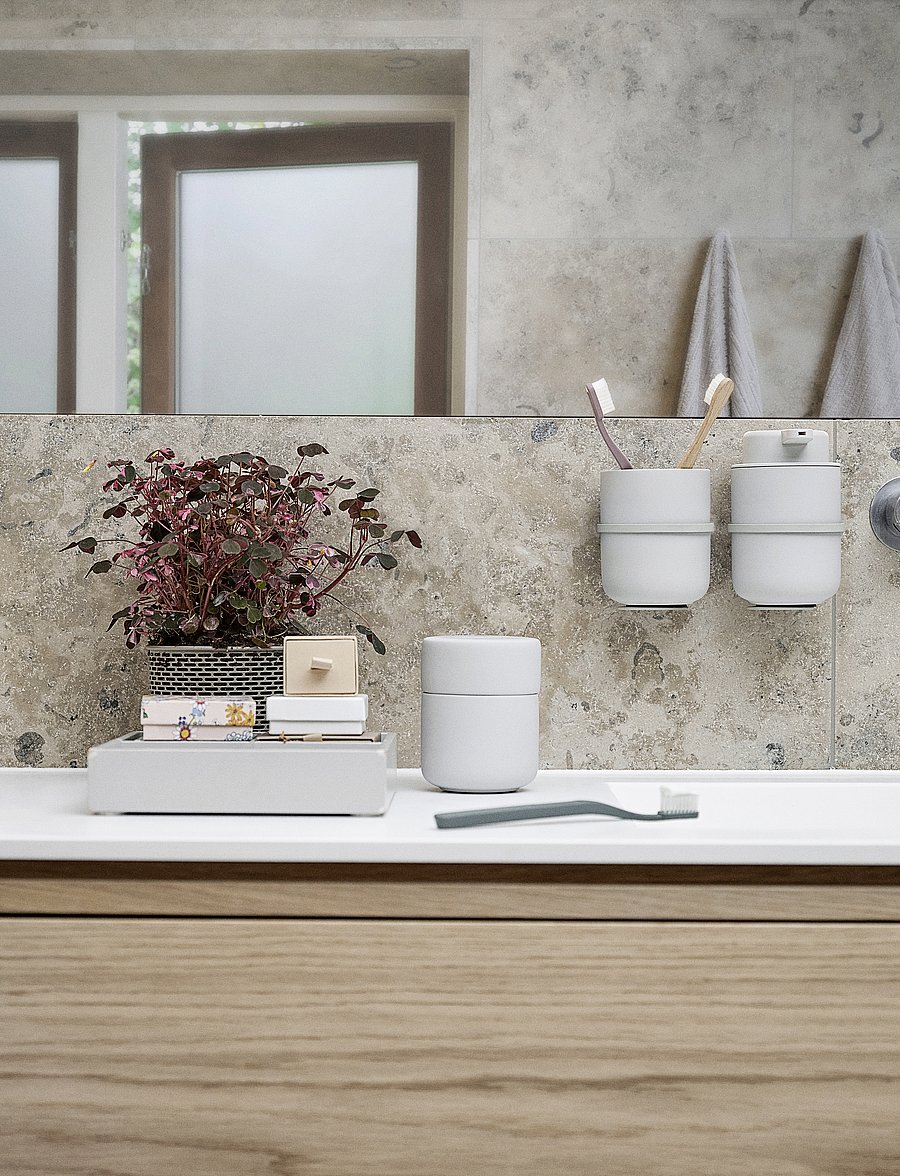 Zone Denmark - Soapdispenser Ume - seebidosaatorid ja -alused - grey - 3