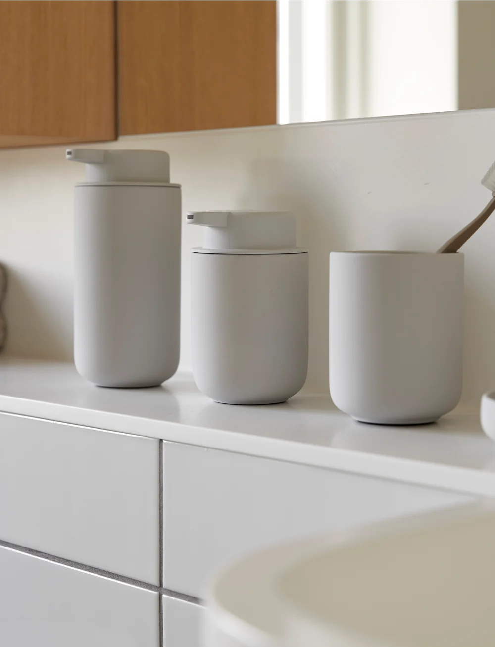 Zone Denmark - Toothbrush mug Ume - osta hinna alusel - grey - 4