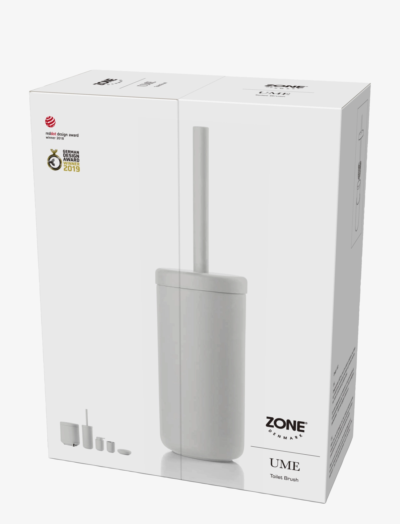 Zone Denmark - Toiletbørste Ume - toiletbørster - grey - 3