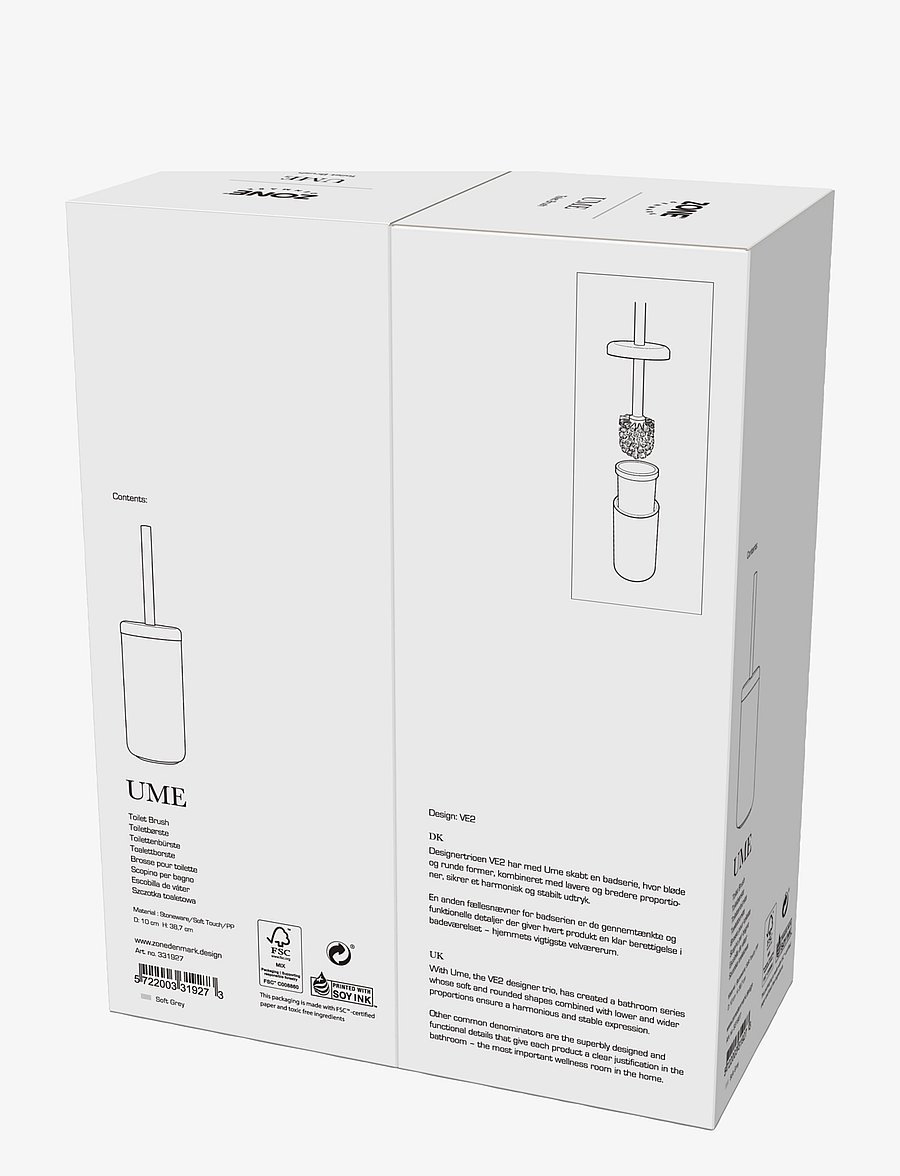 Zone Denmark - Toilet brush Ume - wc-harjad ja ämbrid - grey - 4