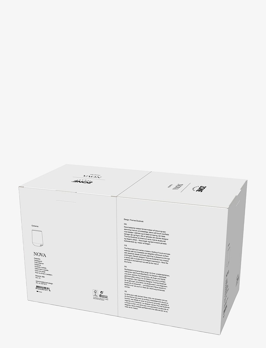 Zone Denmark - Pedal bin Nova - paberi prügikastid - black - 5