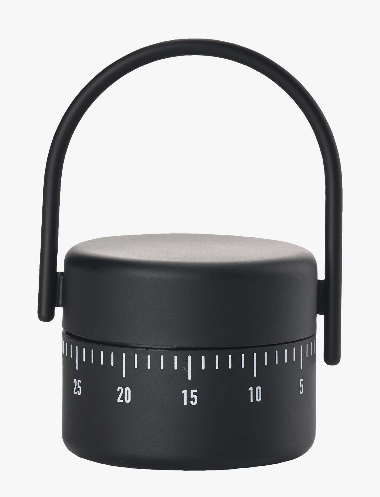 Zone Denmark Minutur Singles, Termometer og timer, Sort, Str: 5.4X 5.4X 8.9CM
