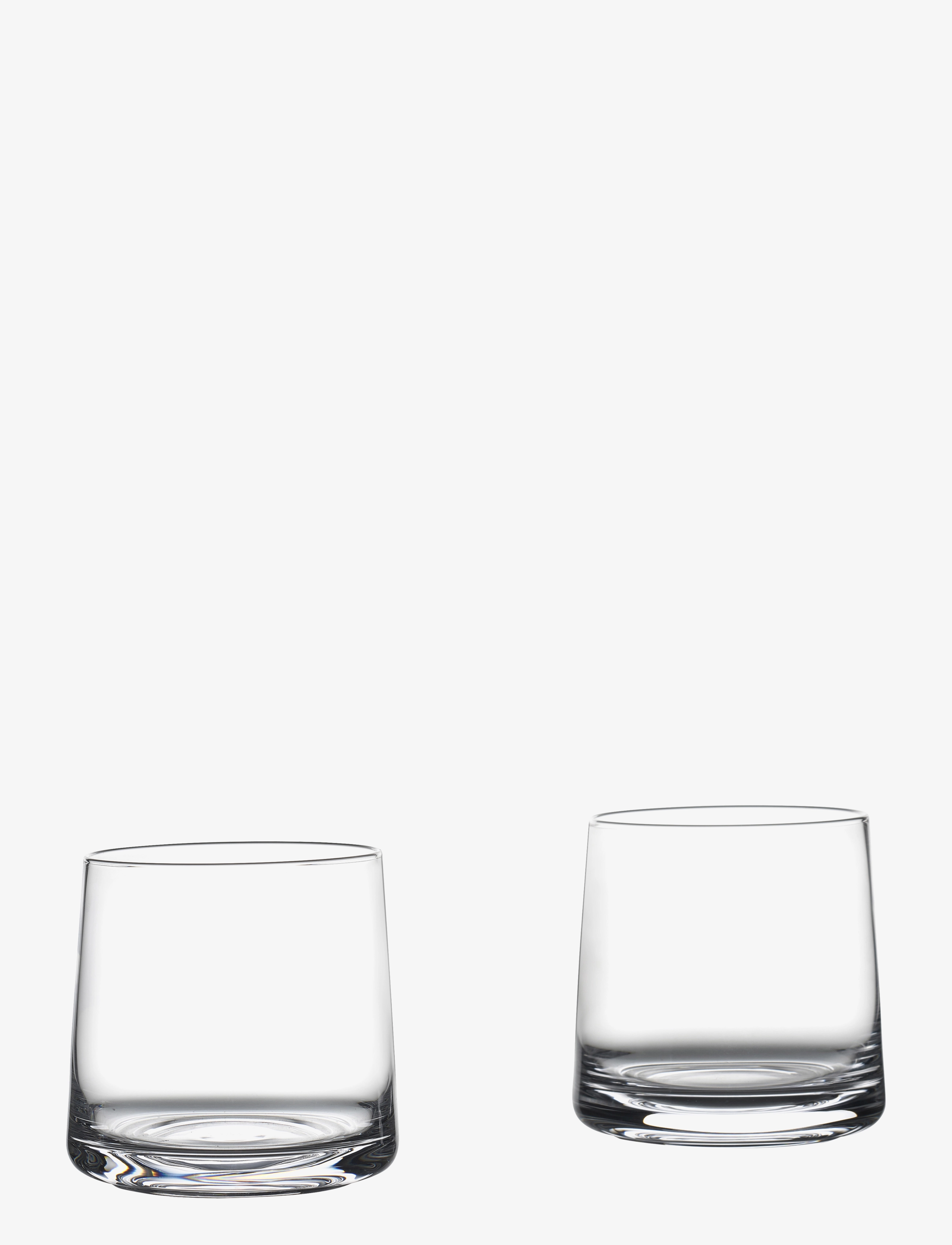 ZONE DENMARK Wideball Glas Rocks 9 Cm 2Stk CLEAR - 34 CL - Unisex
