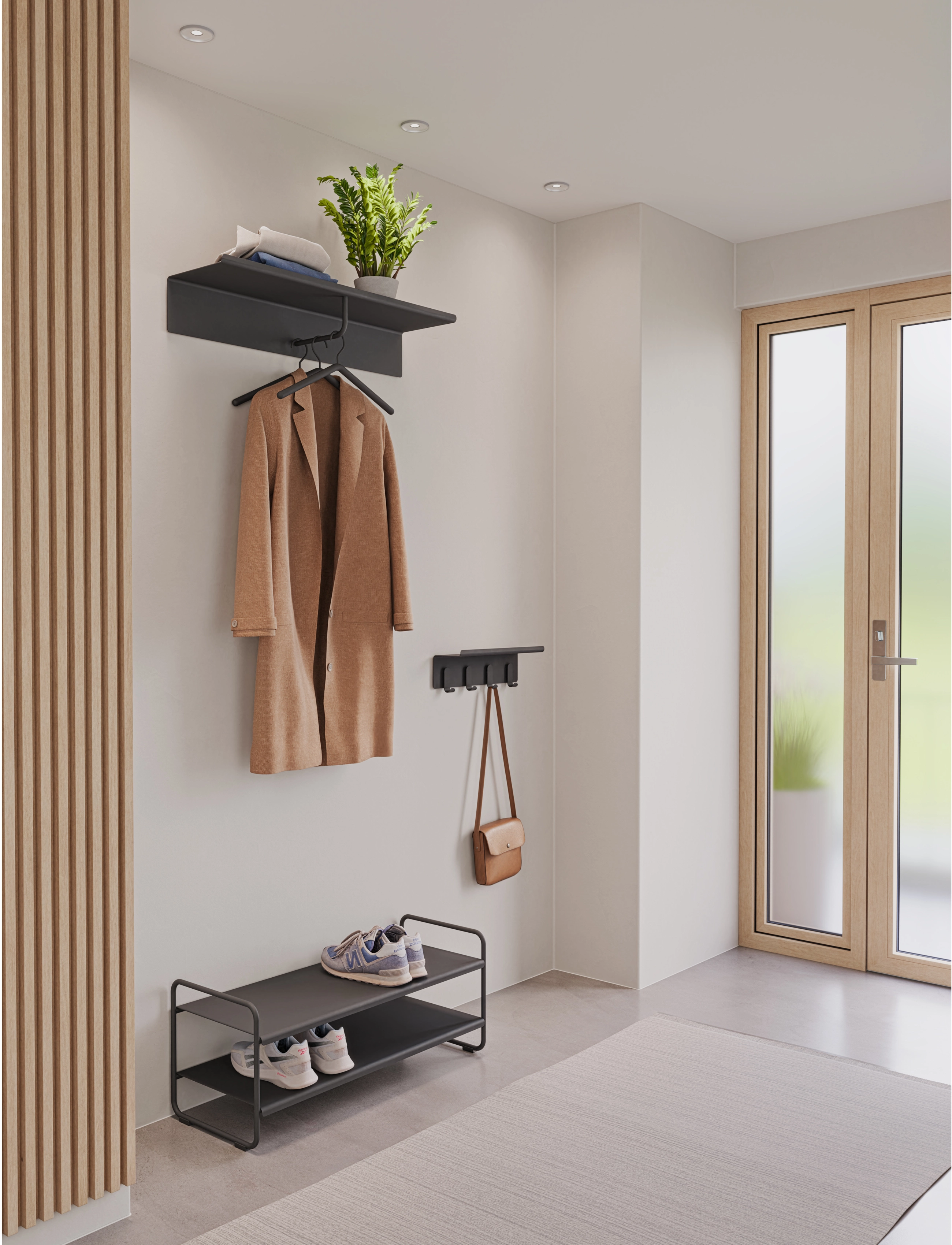 Zone Denmark - Shoe rack A-Shoe Rack - svart - 5