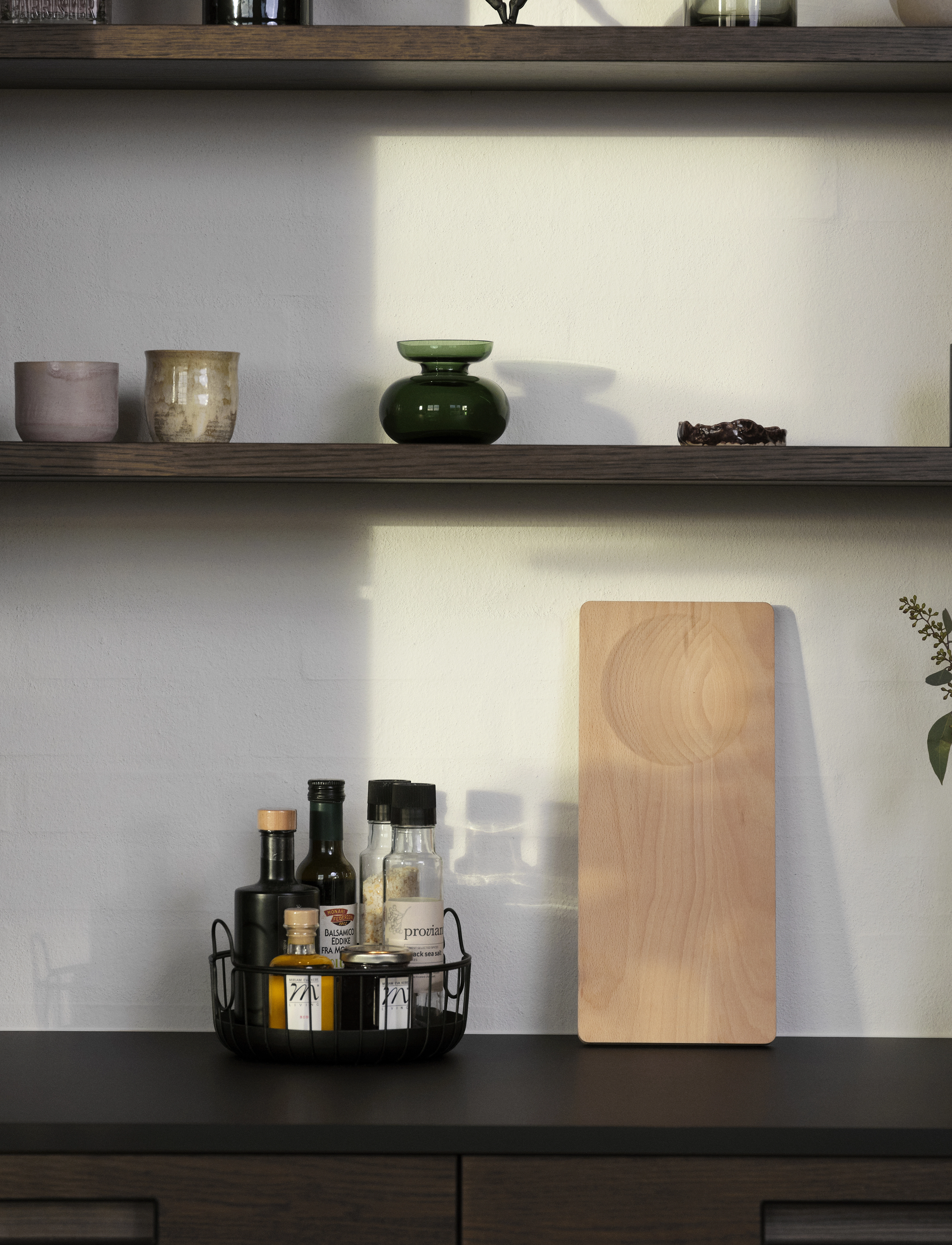 Zone Denmark Kurv Inu, 22X 8 cm, Black, Køkkenopbevaring > Brødkasser Og -Kurve, Unisex
