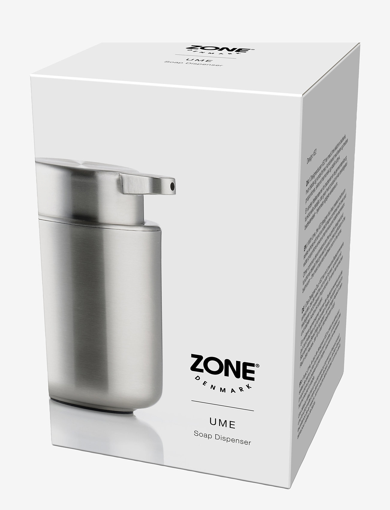 Zone Denmark - Soap dispenser Ume - osta hinna alusel - borstat stÅl - 1