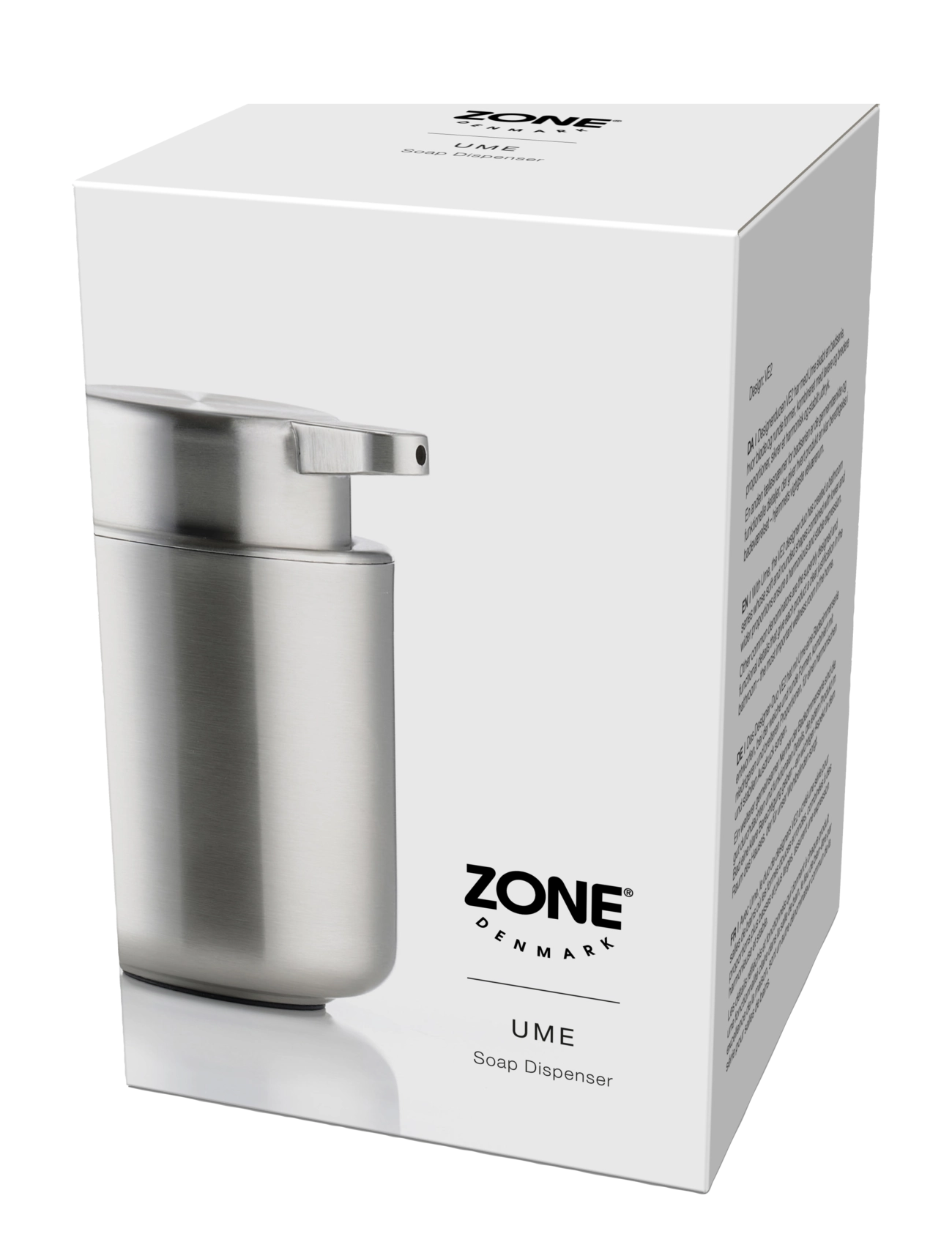 Zone Denmark - Soap dispenser Ume - muilo dozatoriai ir muilinės - borstat stÅl - 1