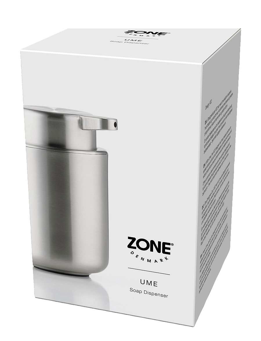Zone Denmark - Soap dispenser Ume - seifenspender & seifenschalen - borstat stÅl - 1