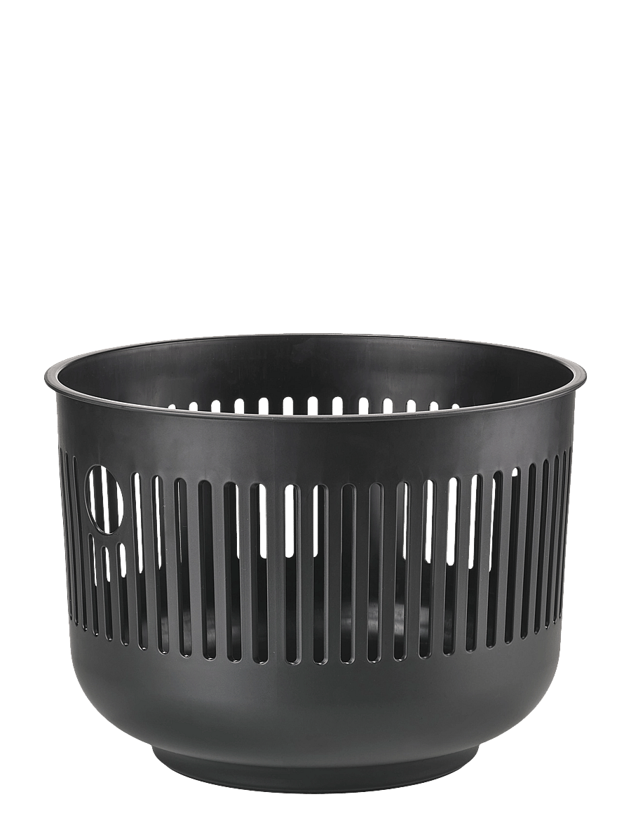 Zone Denmark - Laundry Basket Ume - pesukorvid - black - 0