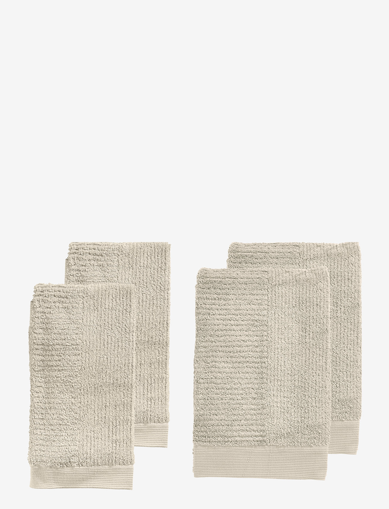 Zone Denmark - Sampak Håndklæde Classic 4 stk. - sand - 0