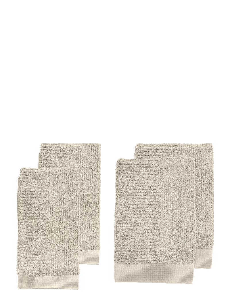 Zone Denmark - Towels Classic 4 pcs - vannitoa tekstiilid - sand - 0