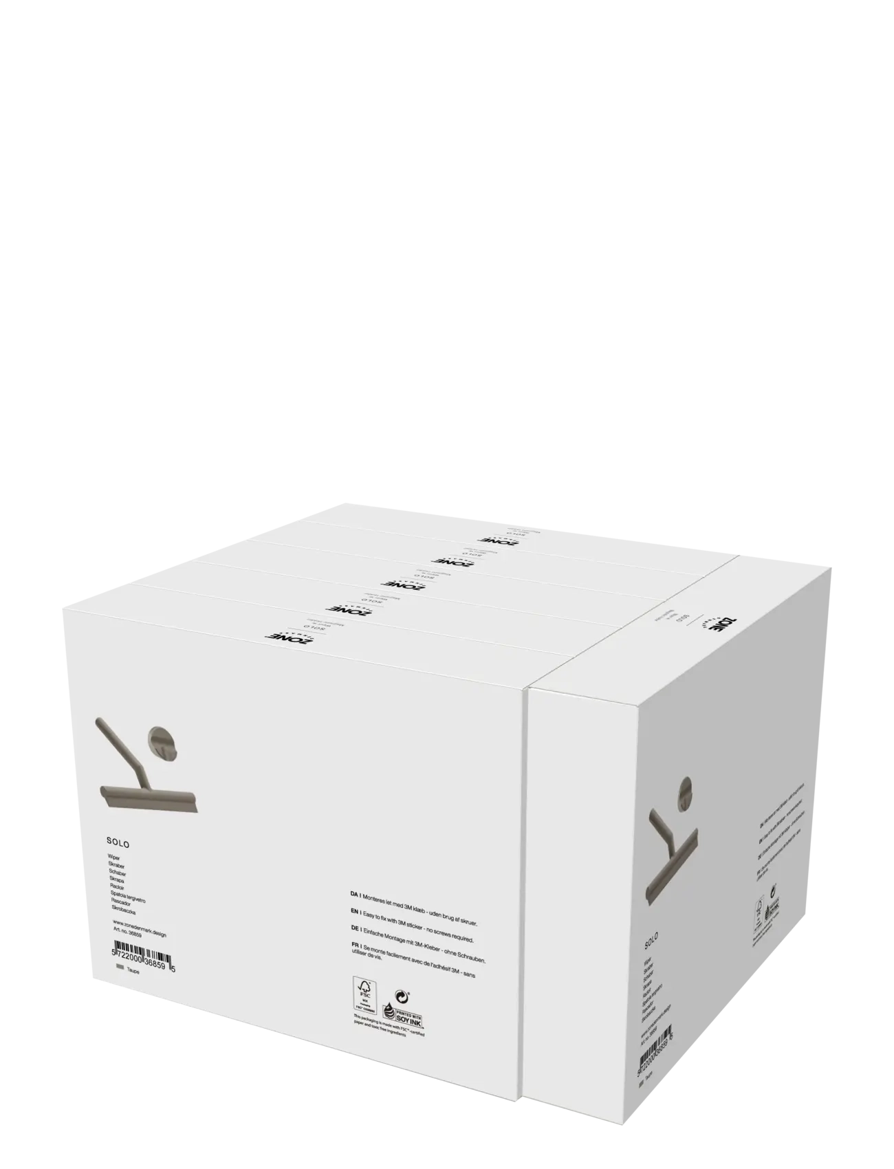 Zone Denmark - Wiper Solo 2 parts Taupe - reinigung - brun - 3