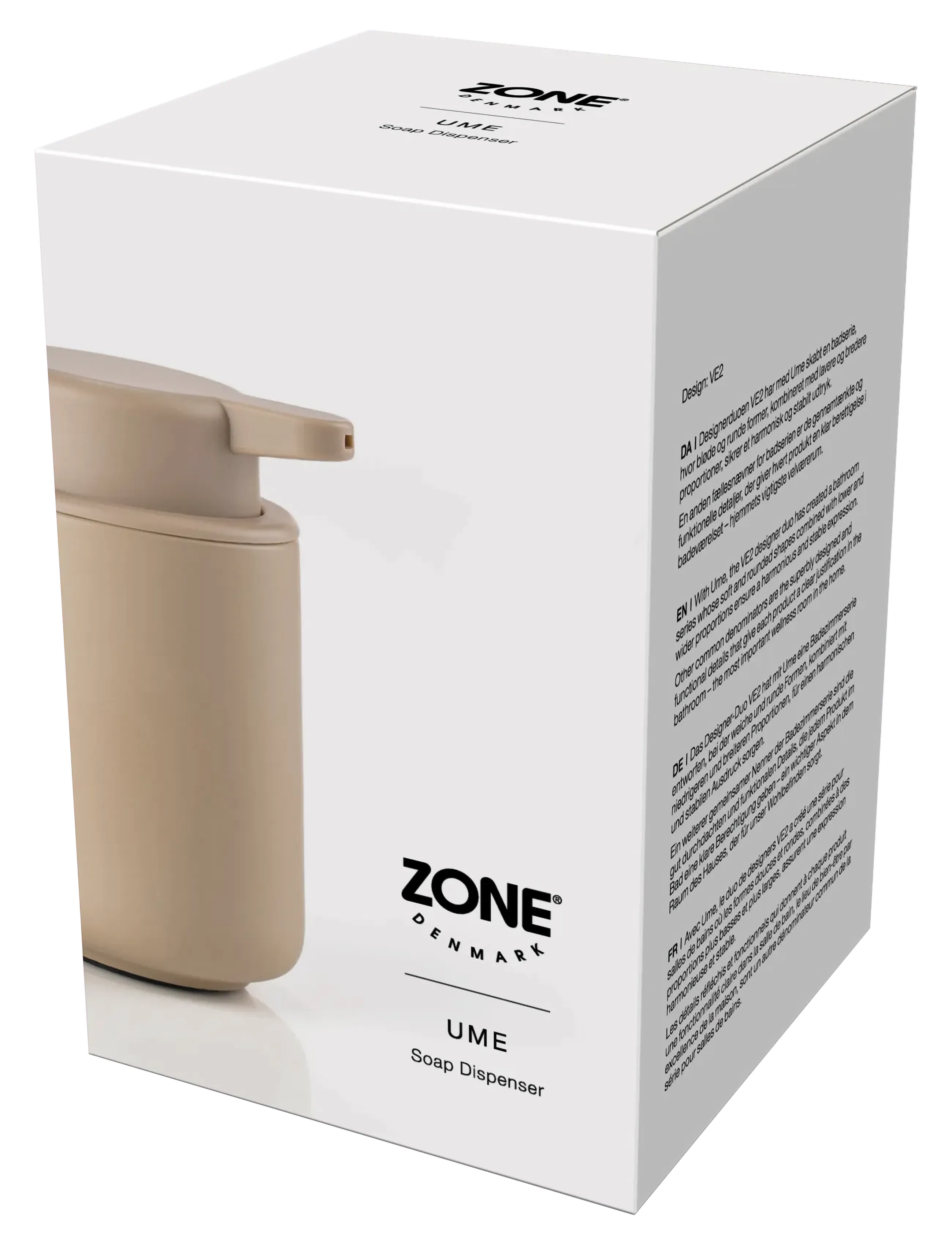 Zone Denmark - Tvålpump Ume Camel - tvålpumpar, tvålkoppar & tvålfat - brun - 4