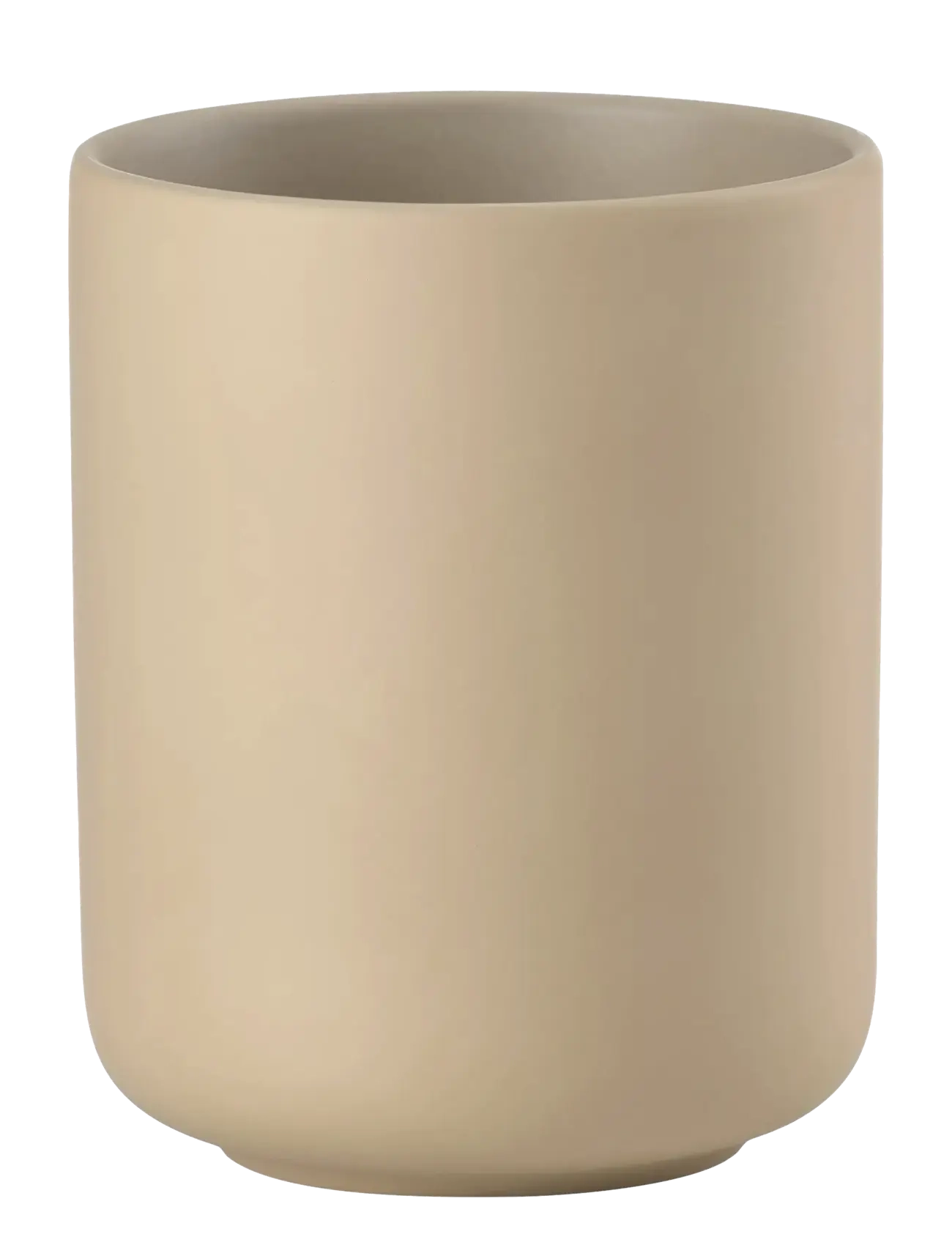Zone Denmark Tandbørstekrus Ume Camel, Tandbørsteholder, Beige, Str: 8X8X10CM x 8