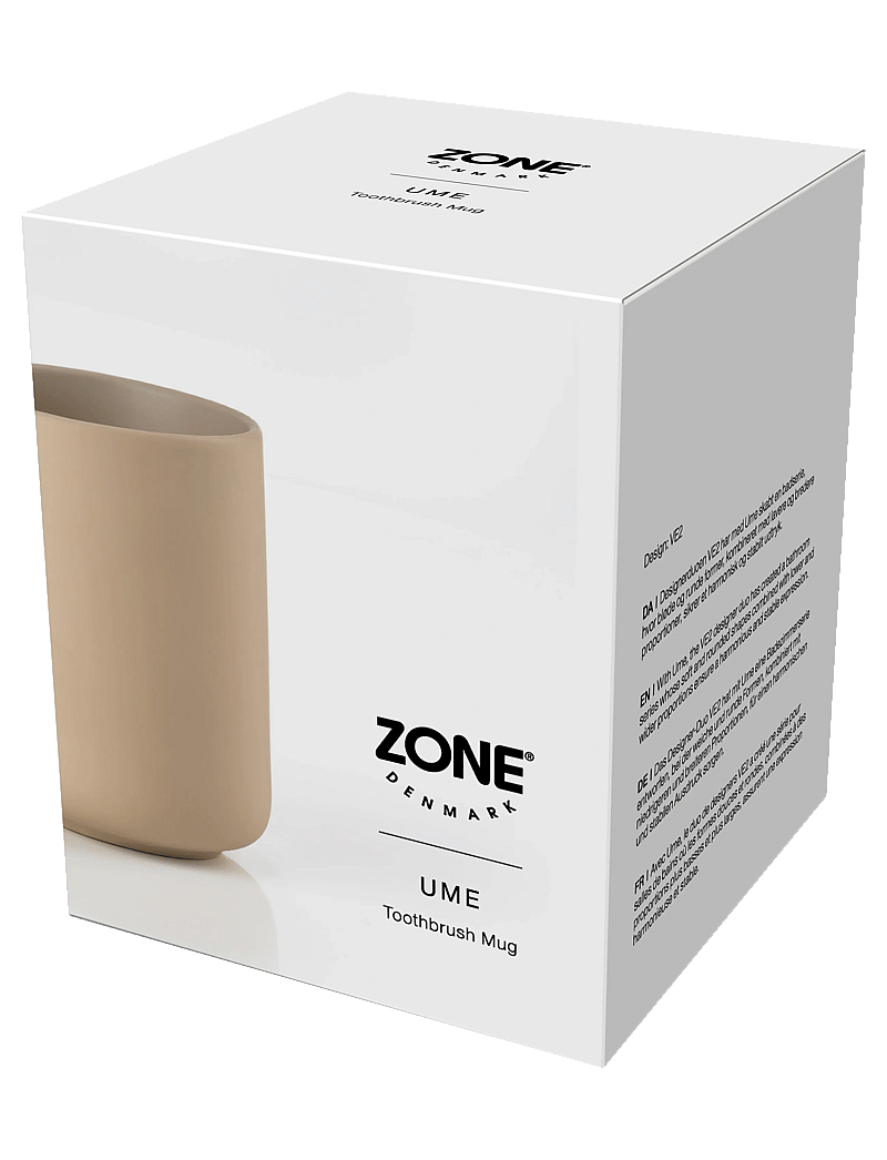 Zone Denmark - Toothbrush Mug Ume Camel - zahnbürstenhalter - brun - 4