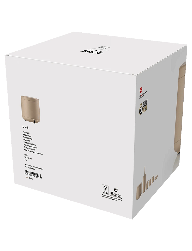Zone Denmark - Pedal Bin Ume Camel - papierkörbe - brun - 3