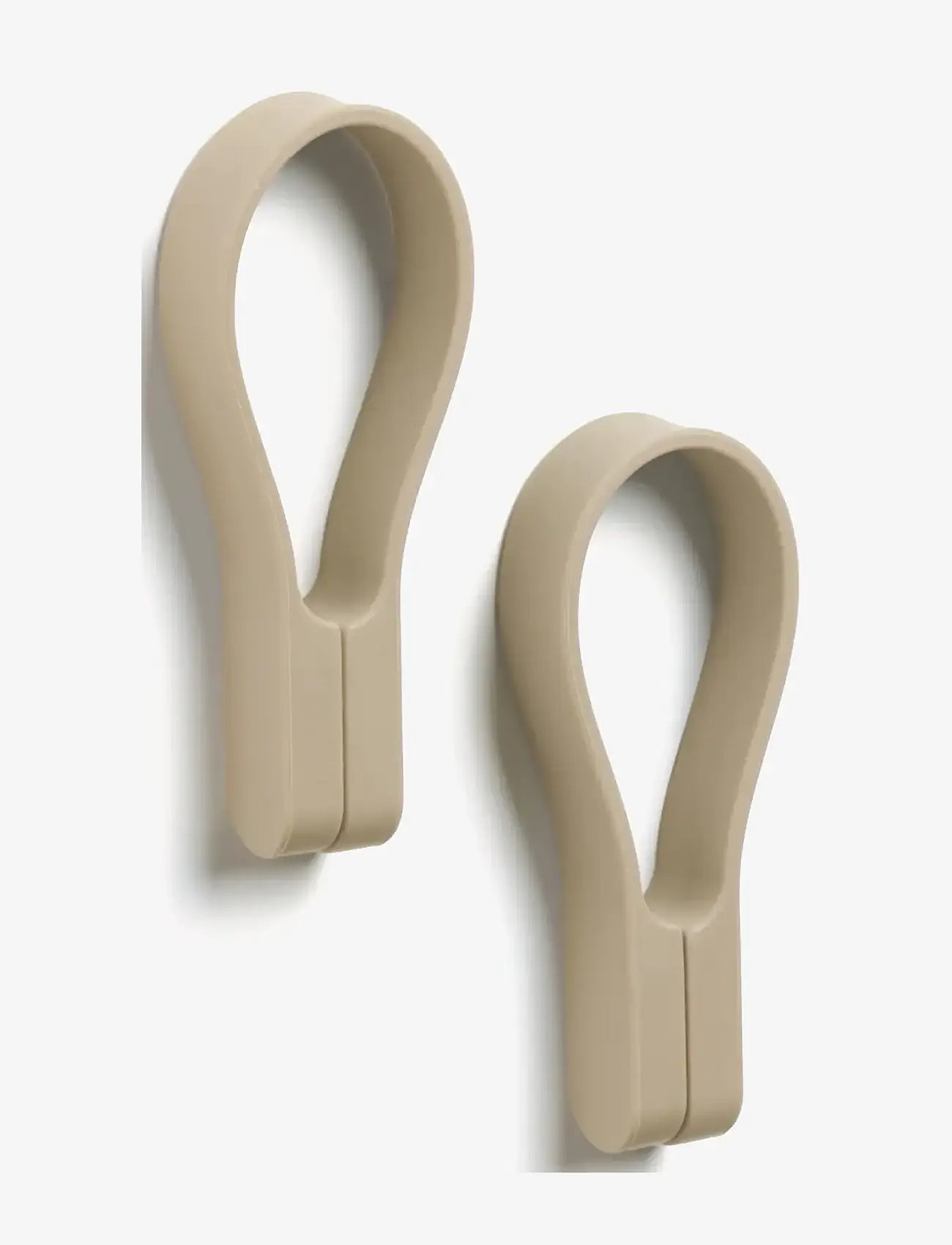 Zone Denmark - Towel strap Loop magnet 2 pcs Camel - haken - brun - 1