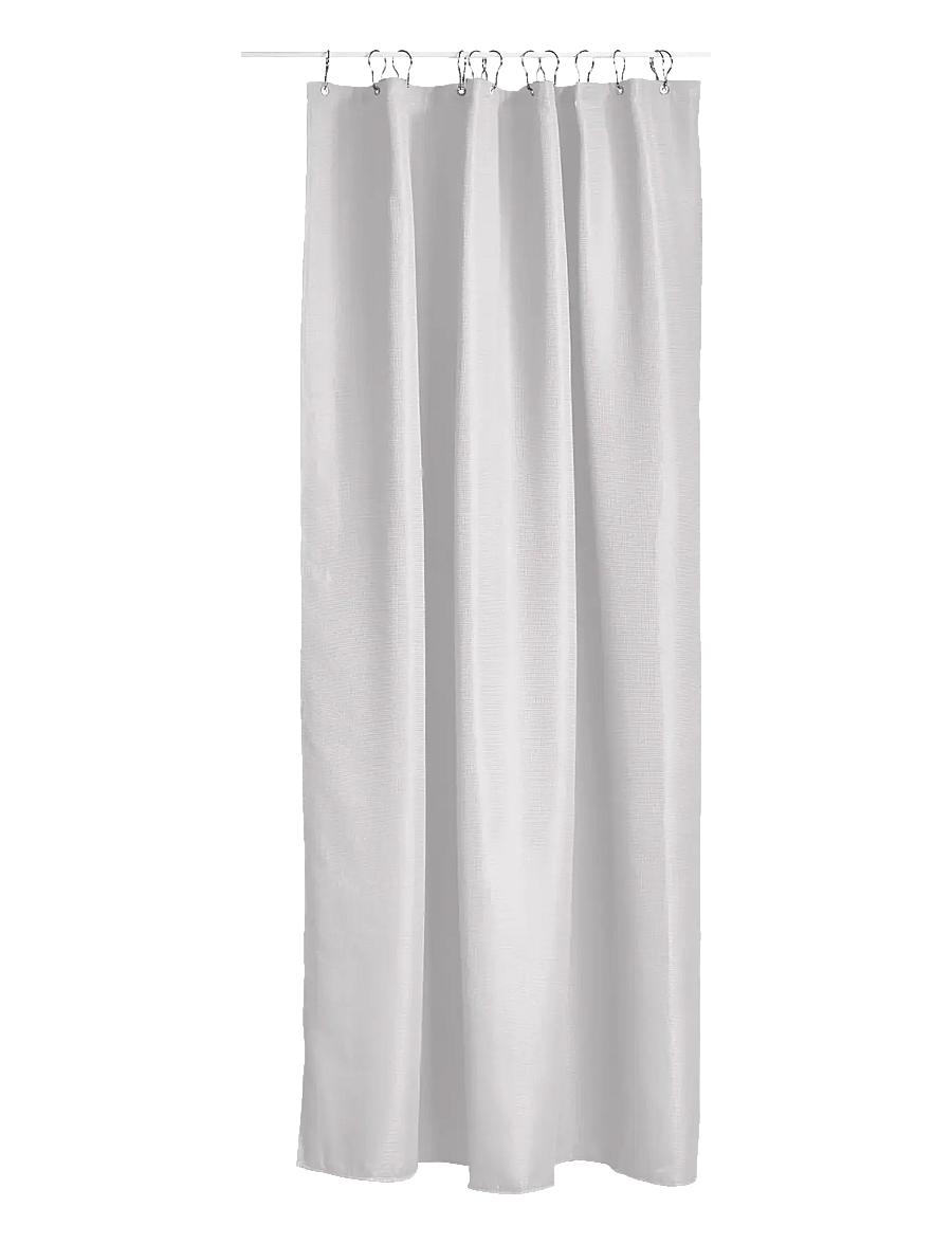 Zone Denmark - Shower Curtain Lux 180x200 Soft Grey - dušo užuolaidos - grÅ - 1