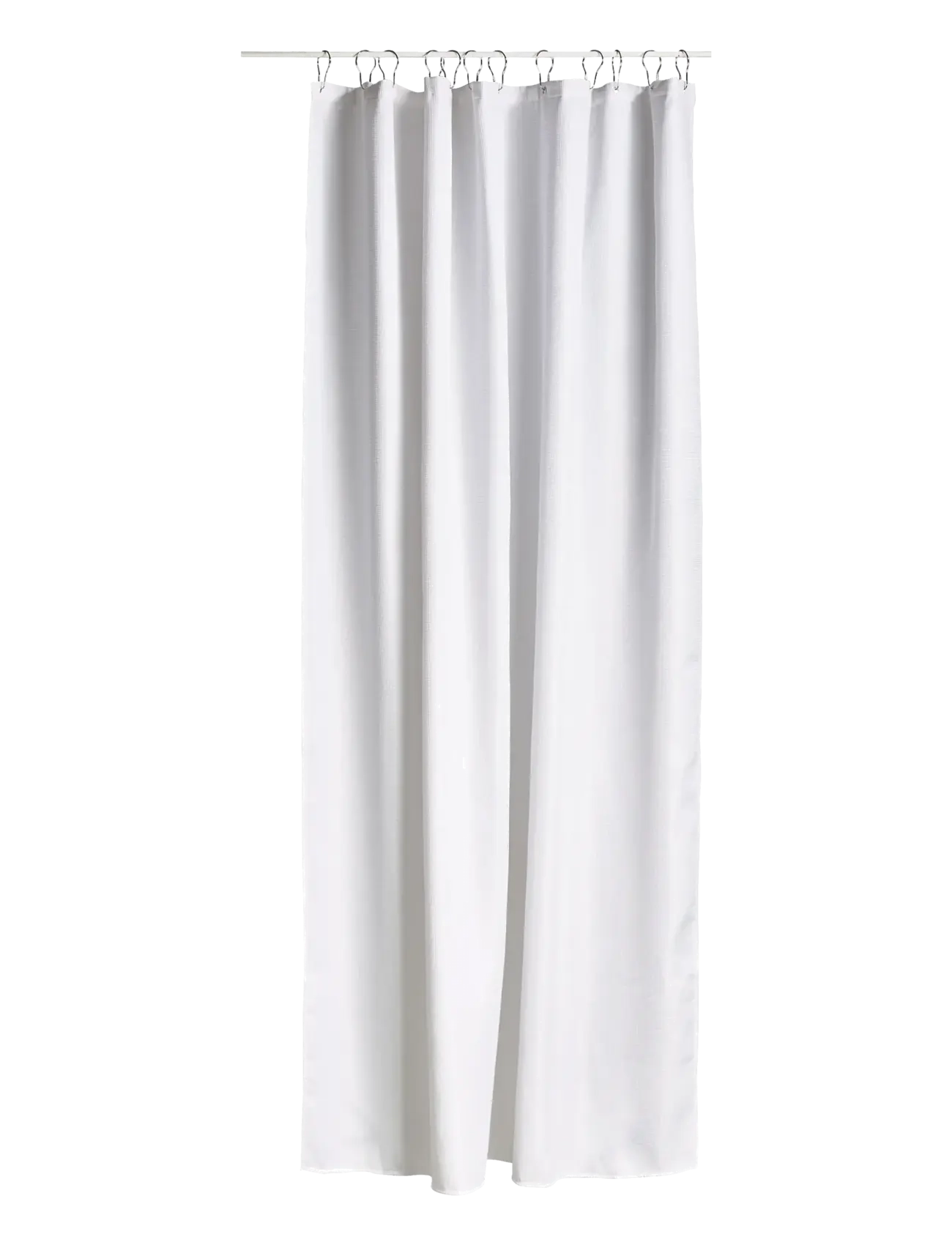 ZONE DENMARK Badeforhæng Lux 180X220 Weiß Weiß - 220X180X0.5CMx220 - Unisex