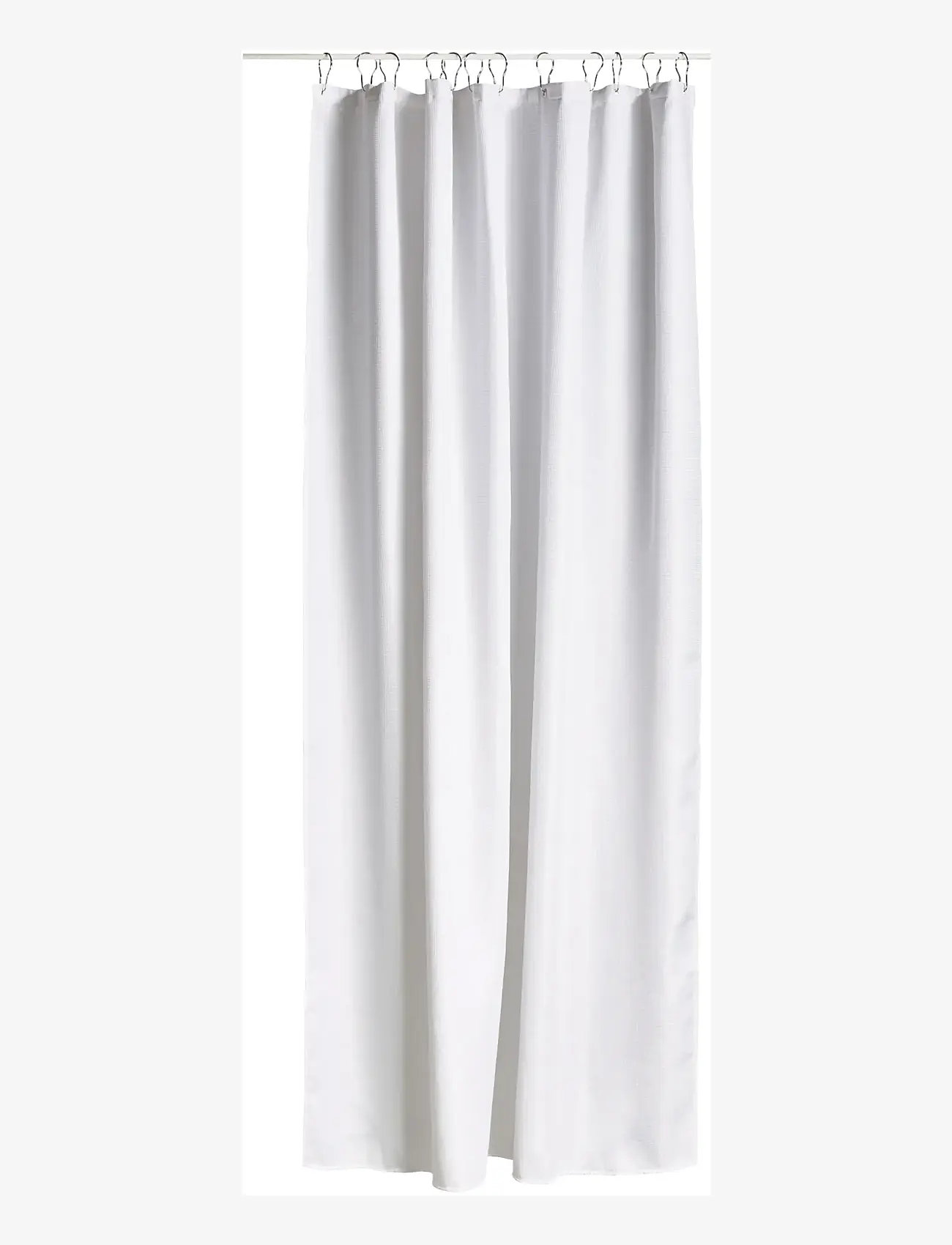 Zone Denmark - Shower Curtain Lux 180x220 White - shower curtains - vit - 1