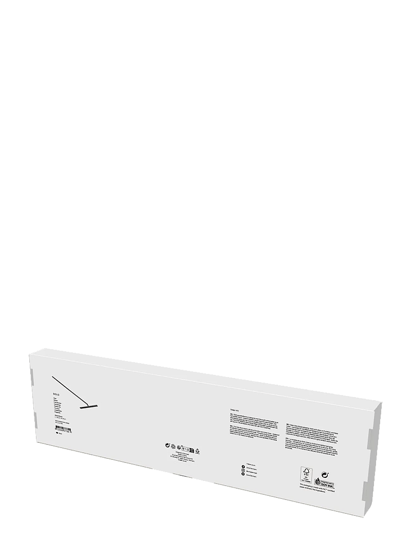 Zone Denmark - Wiper Solo 120 x 34 cm Black - nettoyage - svart - 3