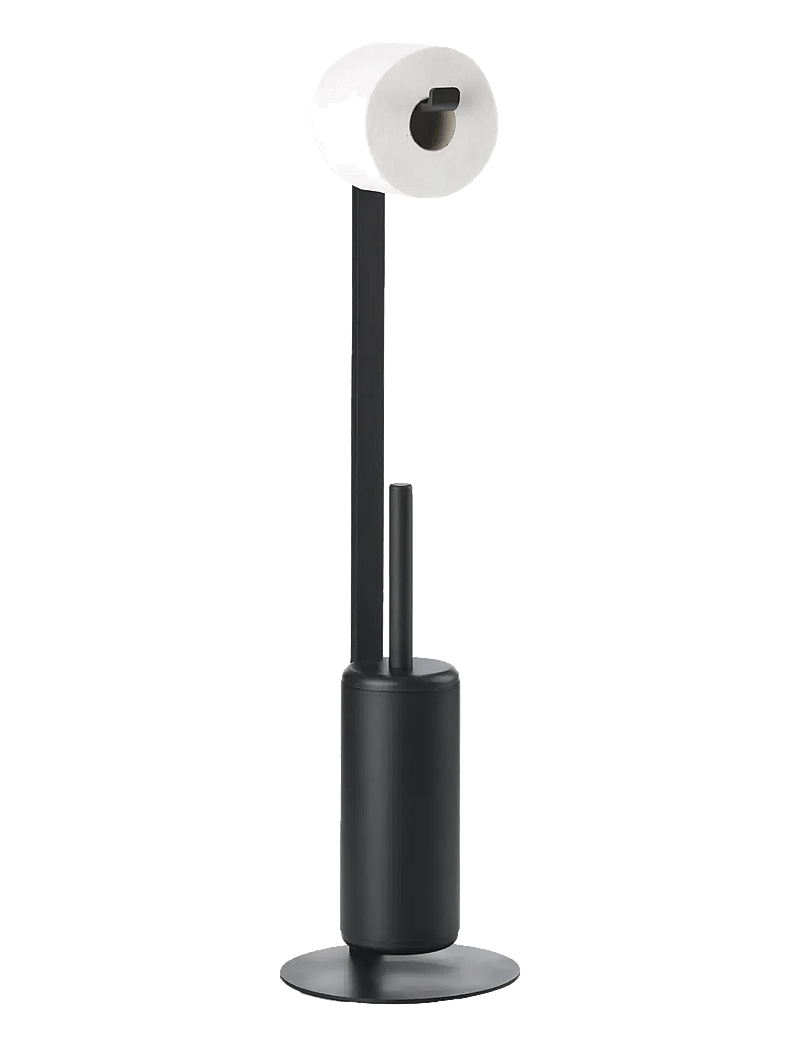 Zone Denmark - Toilet Butler with Brush Rim 74 cm Black - riputuskonksud ja nagid - svart - 1