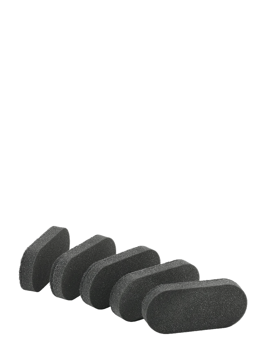 Zone Denmark - Sponge Singles 5 pcs. Black - tücher & spülbürste - svart - 1