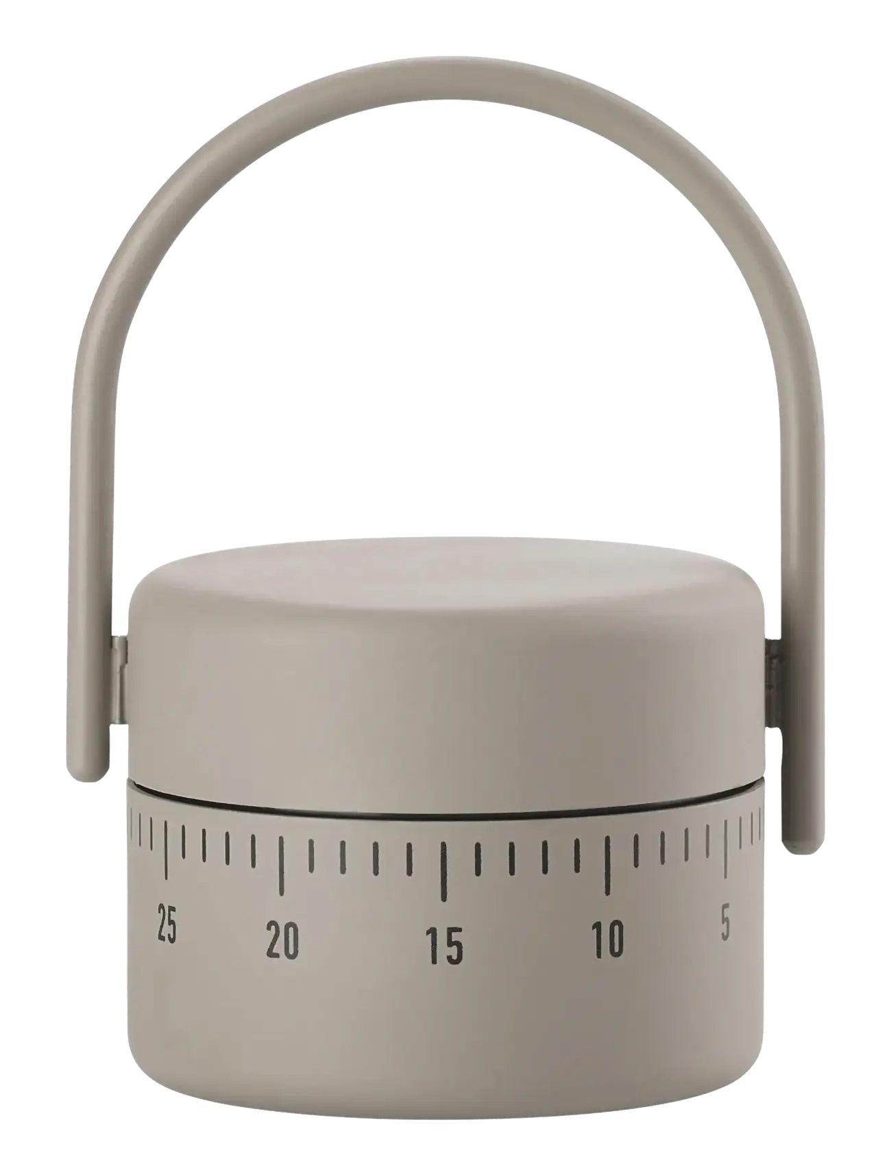 Zone Denmark Minutur Singles Taupe, 5.4X5.4X8.9 cm x 5.4, Kitchen Tools, Braun - Thermometers & Timers, Homeware