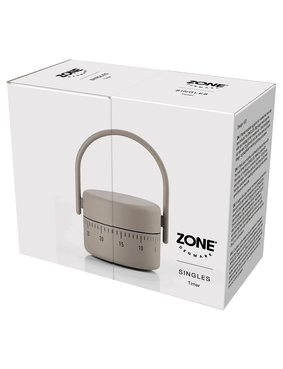 Zone Denmark - Timer Singles Taupe - termomeetrid ja köögitaimerid - brun - 3