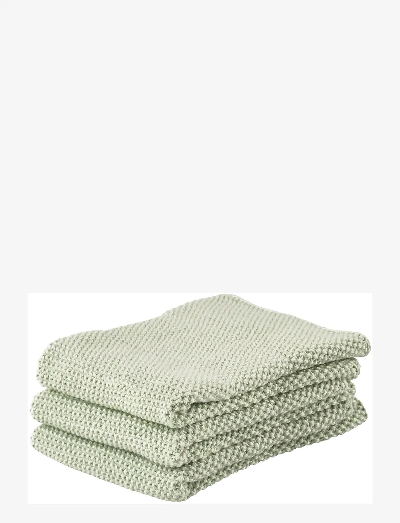 Zone Denmark - Dish cloth 3 pcs Mint - dishcloths & brushes - grÖn - 0