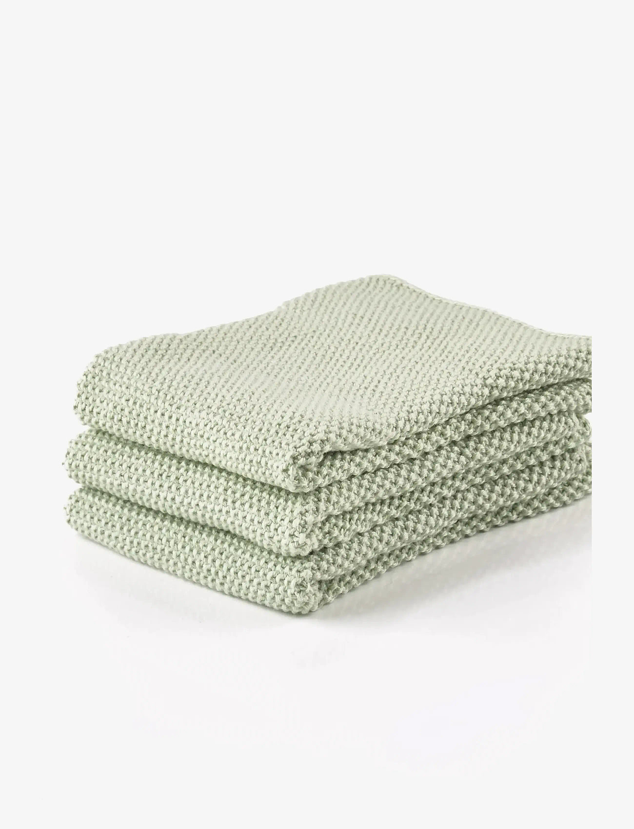 Zone Denmark - Dish cloth 3 pcs Mint - dishcloths & brushes - grÖn - 1