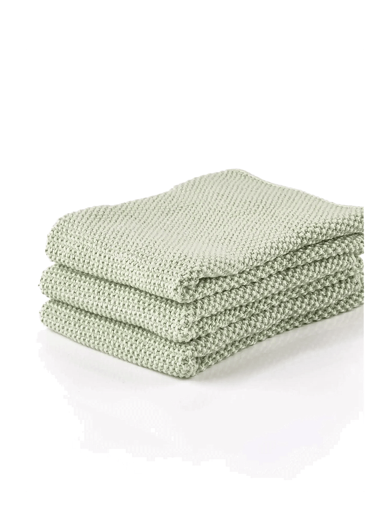 Zone Denmark - Dish cloth 3 pcs Mint - nõudepesulapid ja -harjad - grÖn - 1