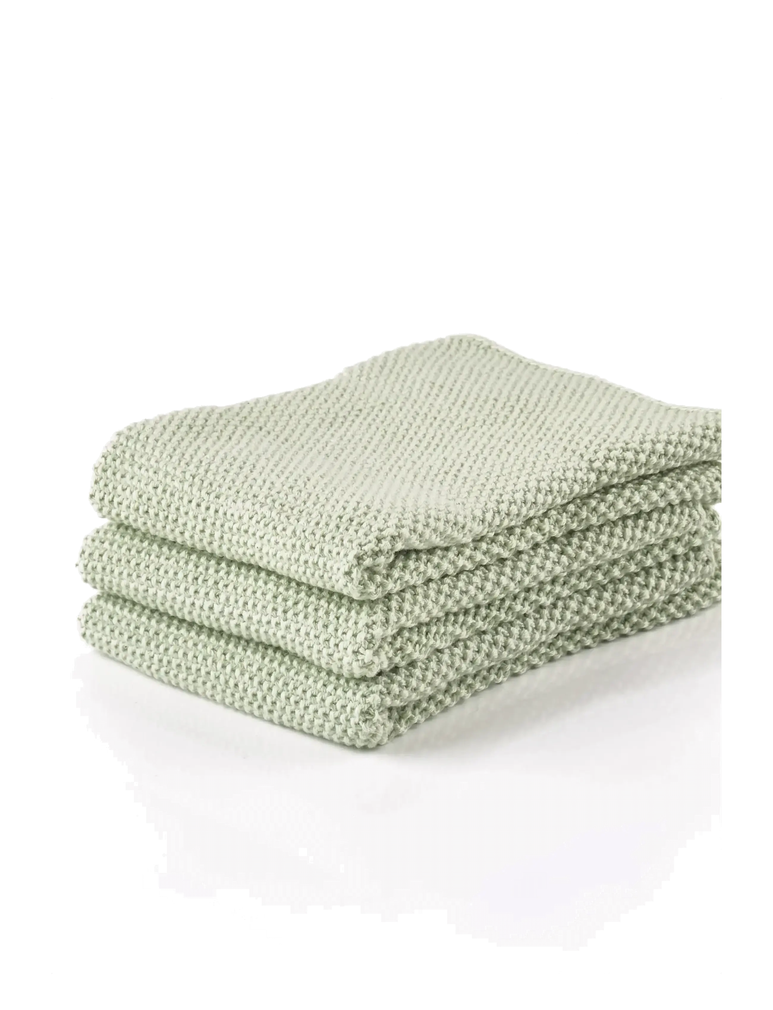 Zone Denmark - Dish cloth 3 pcs Mint - tücher & spülbürste - grÖn - 1