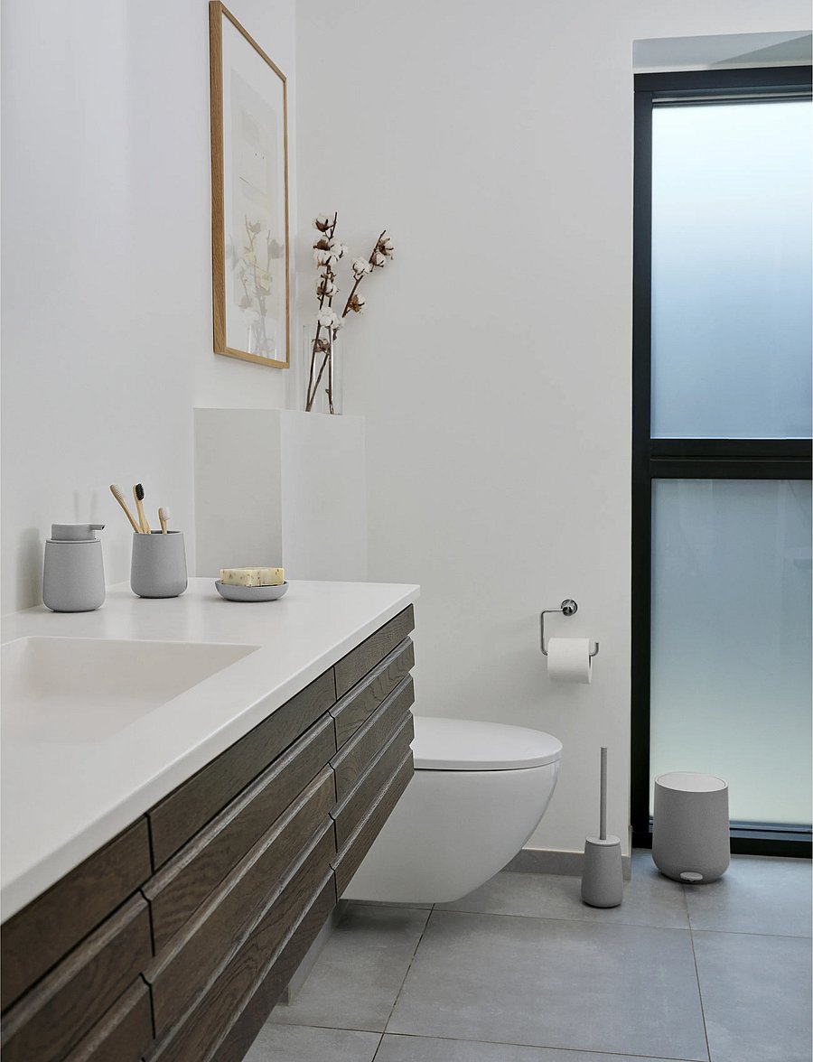 Zone Denmark - Soap dispenser Nova One - seifenspender & seifenschalen - grey - 0