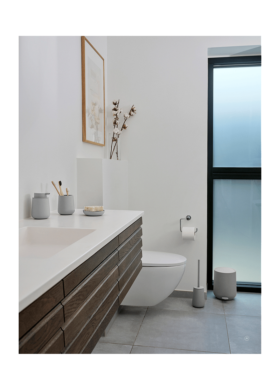 Zone Denmark - Toilet brush Nova One - grey - 4