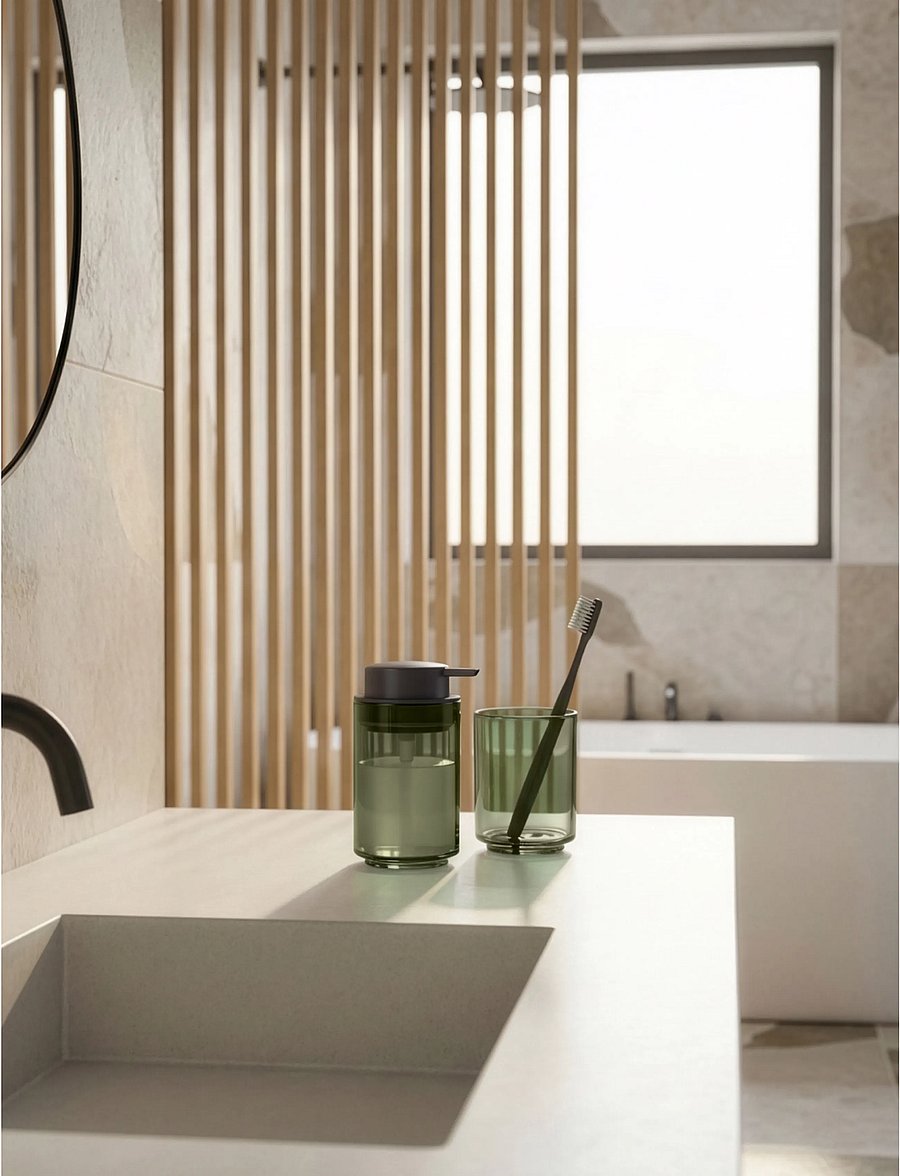 Zone Denmark - Toothbrush Mug Tada - hambaharjahoidjad - green - 0