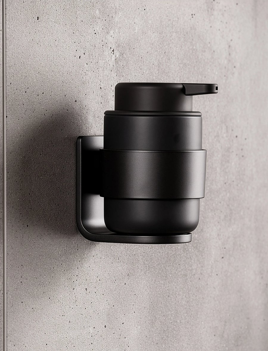 Zone Denmark - Wall holder Ume - seebidosaatorid ja -alused - black - 3
