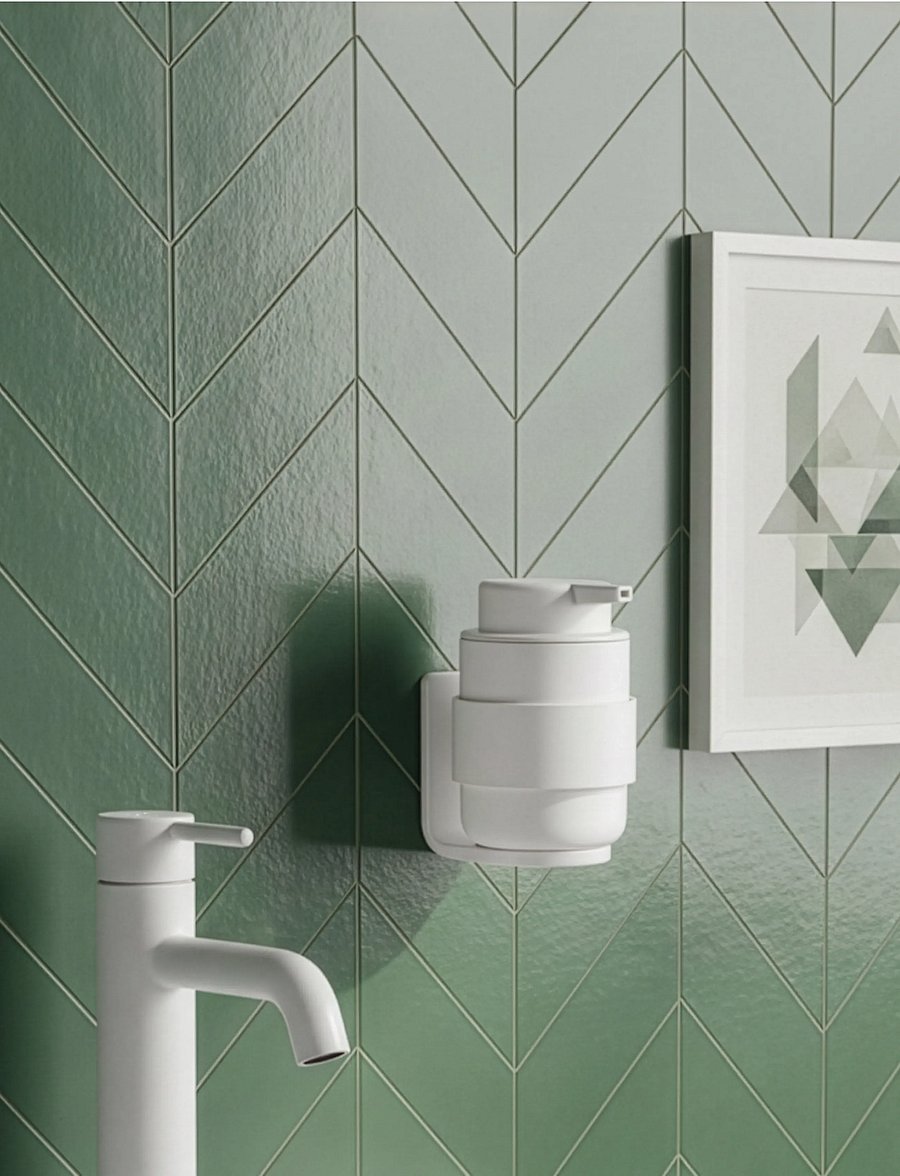 Zone Denmark - Wall holder Ume - seifenspender & seifenschalen - white - 0