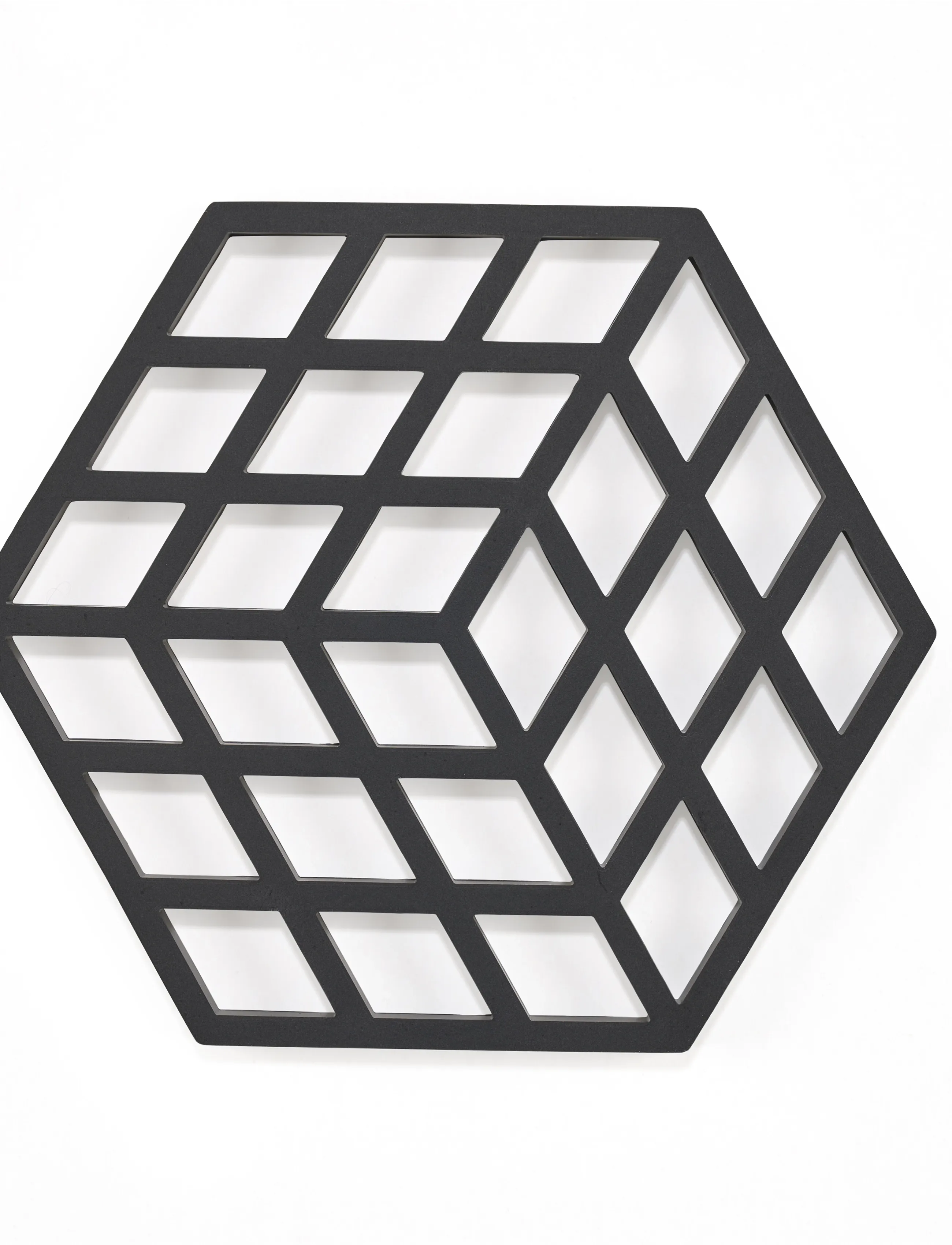 Zone Denmark - Trivet Cube - topfuntersetzer - black - 1