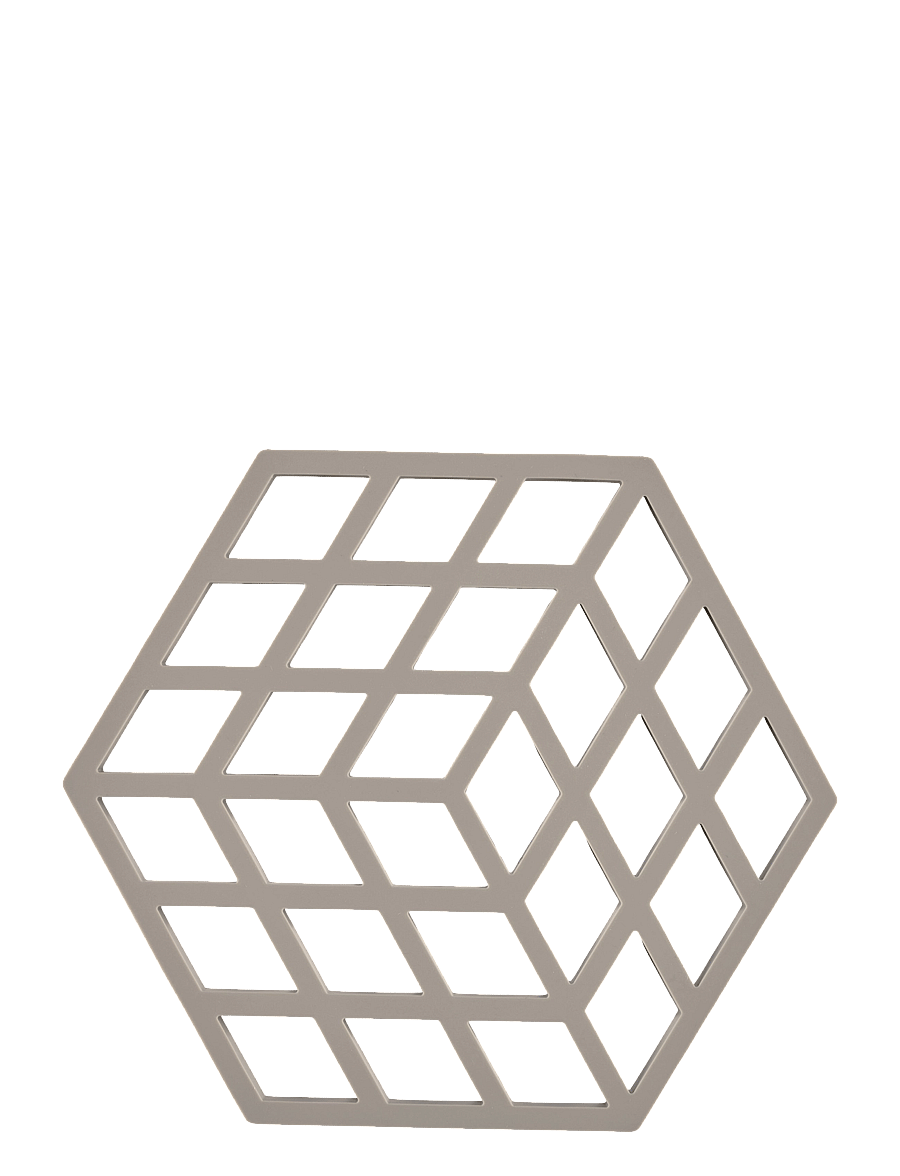 Zone Denmark - Trivet Cube - topfuntersetzer - brown - 0