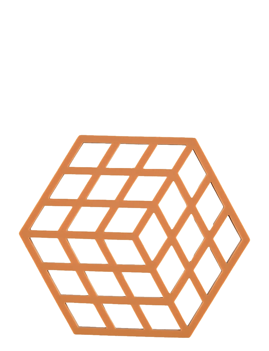 Zone Denmark - Trivet Cube - topfuntersetzer - orange - 0