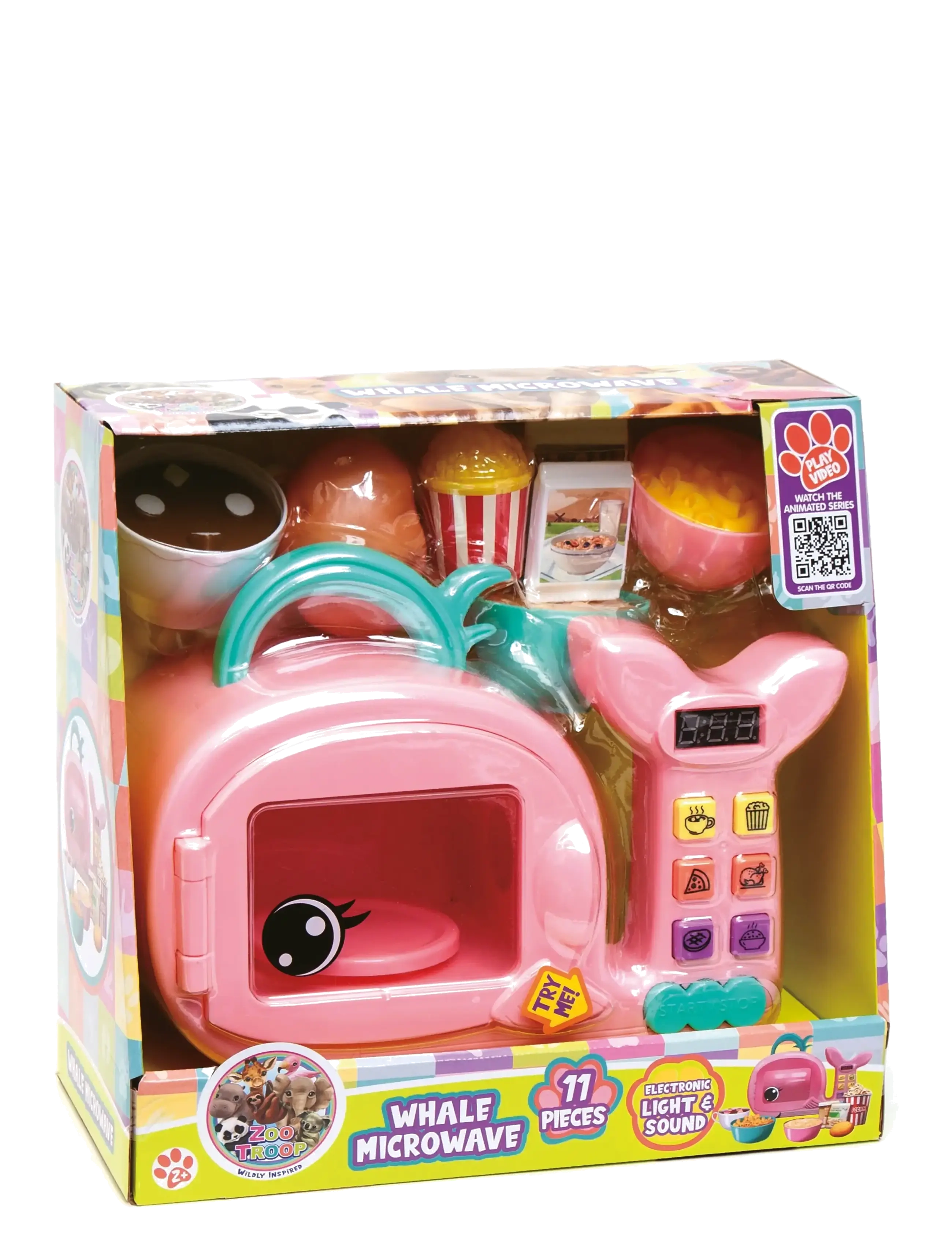 Zoo Troop ZOO TROOP Whale Microwave - Tillbehör till leksakskök - MULTICOLOR / pink/rose
