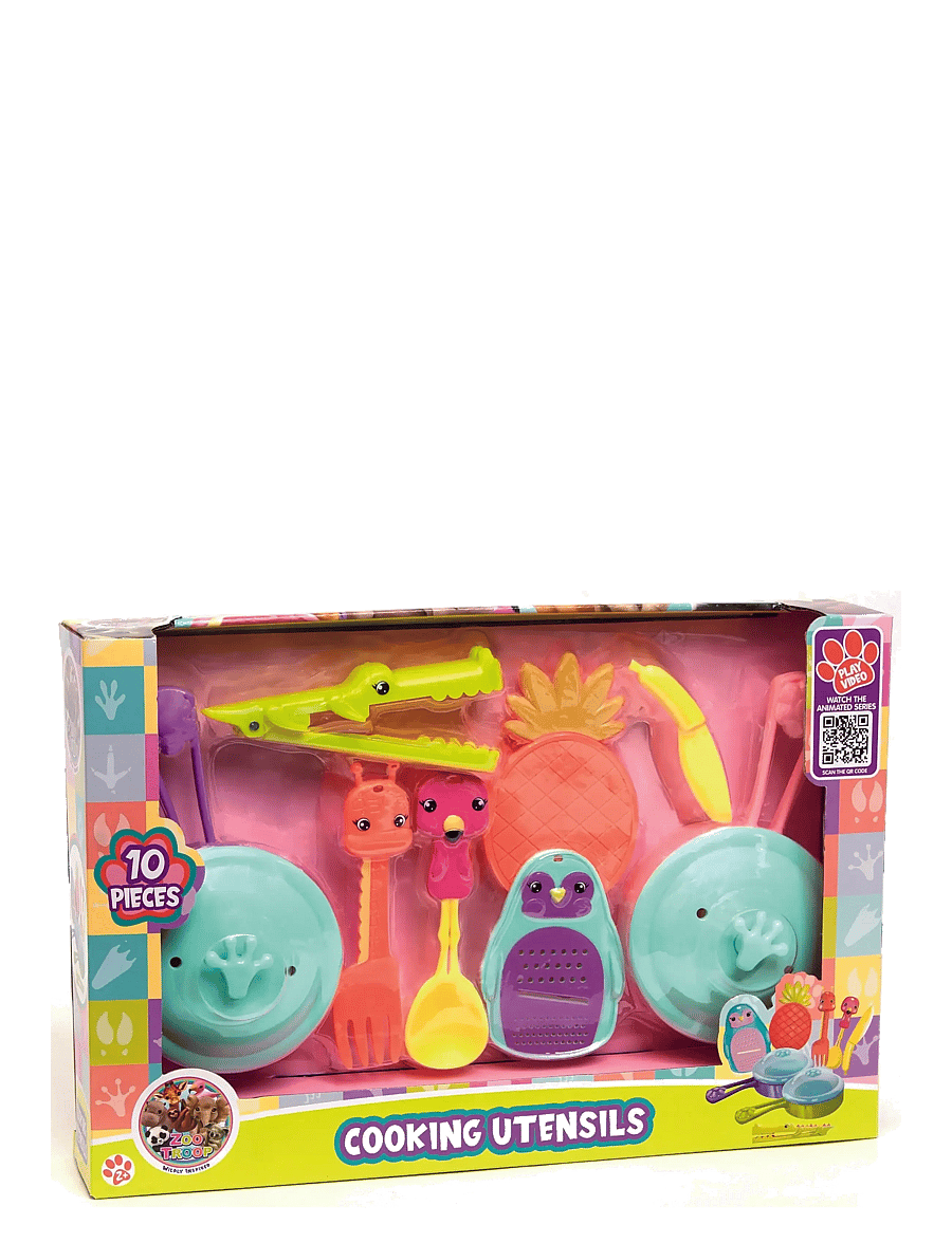 Zoo Troop - ZOO TROOP Cooking Utensils - zubehör für spielzeugküchen - multicolor - 1