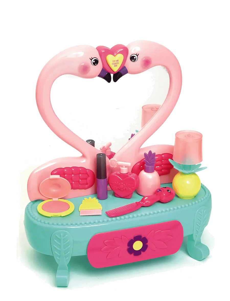 Zoo Troop - ZOO TROOP Flamingo Vanity Set - fake make-up & zubehör - multicolor - 1